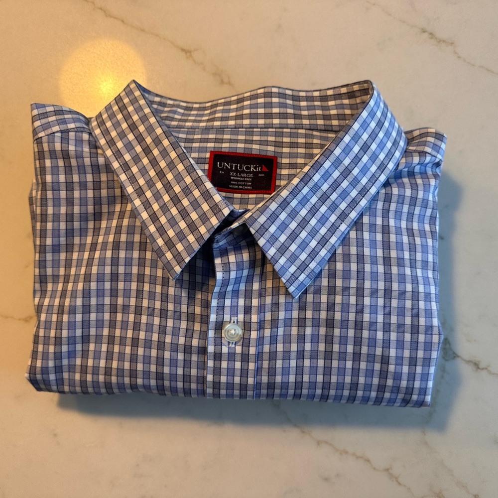 Mens XXL button down Untuckit